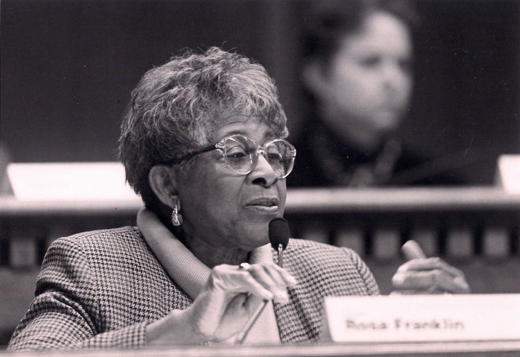 Rosa Franklin in an undated photo during her time with the Washington state Legislature. (Photo courtesy of Franklin)