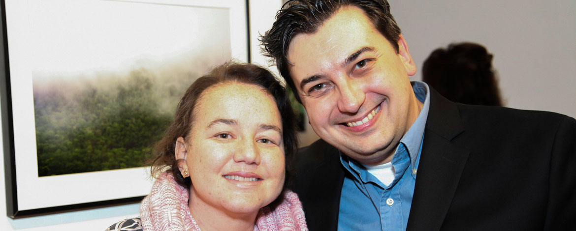 ebijennifer Kevin Ebi '95 and his wife, Jennifer Owen. (Photo courtesy of Kevin Ebi)