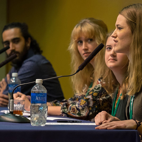 The Powell-Heller Conference for Holocaust Education explored a woman's perspective of the Holocaust through music