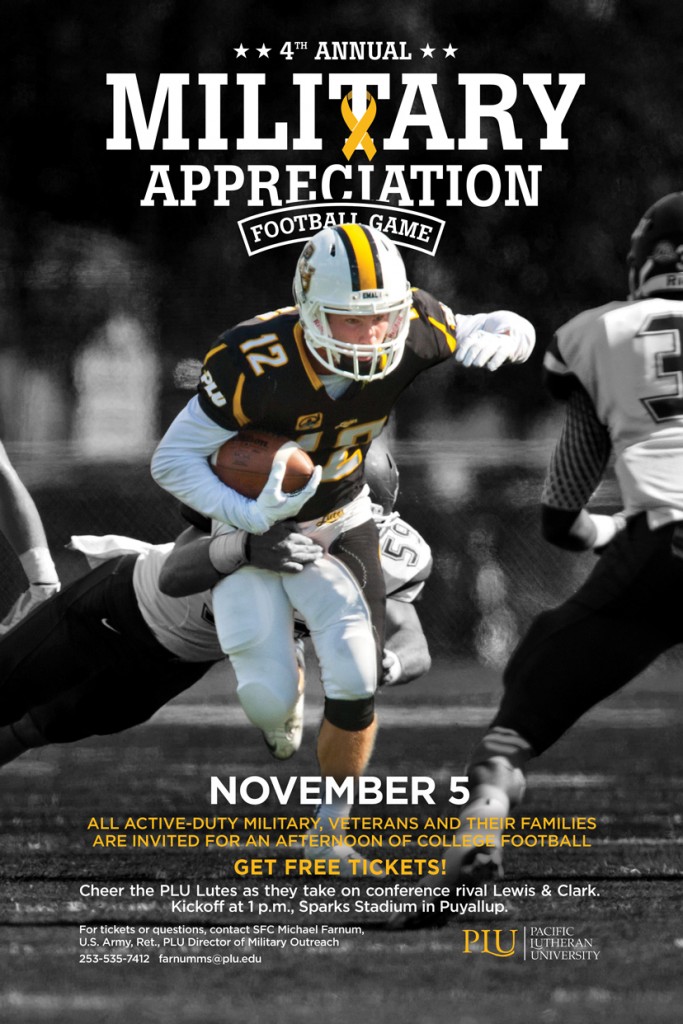 2016 PLU Military Appreciation Football Game