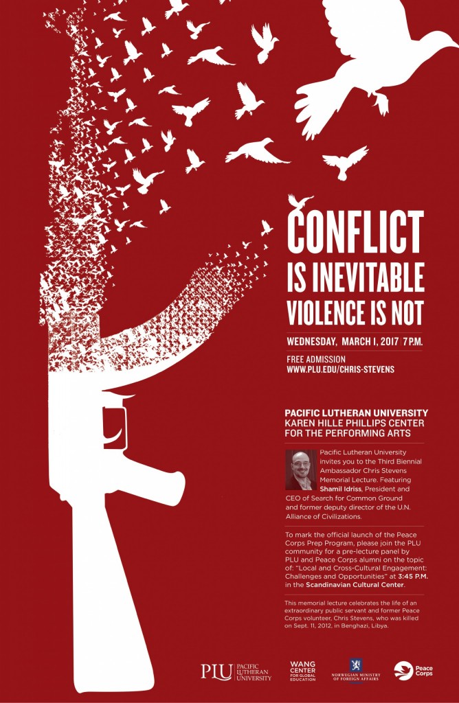 The Third Biennial Ambassador Chris Stevens Memorial Lecture Official Event Poster