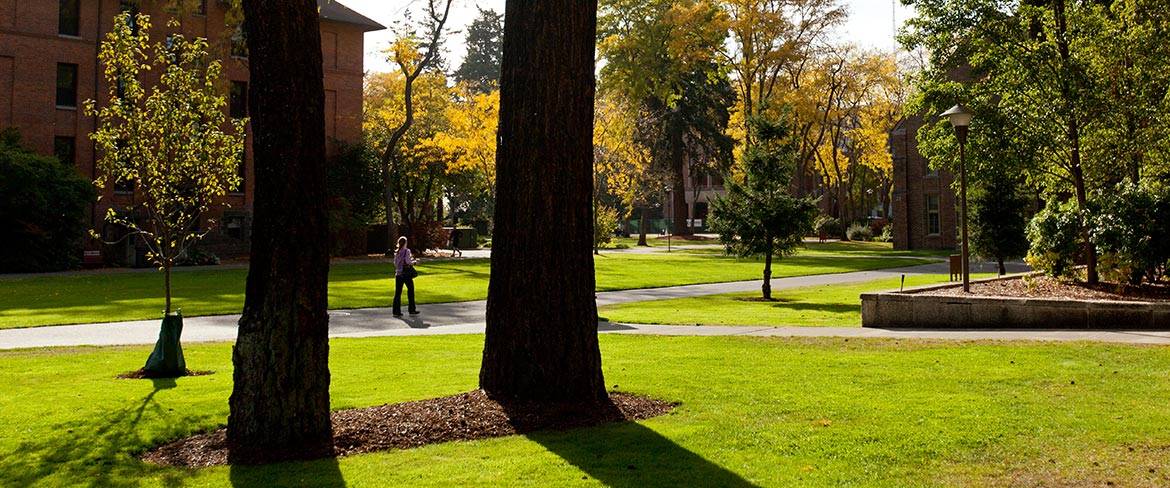 PLU campus fall