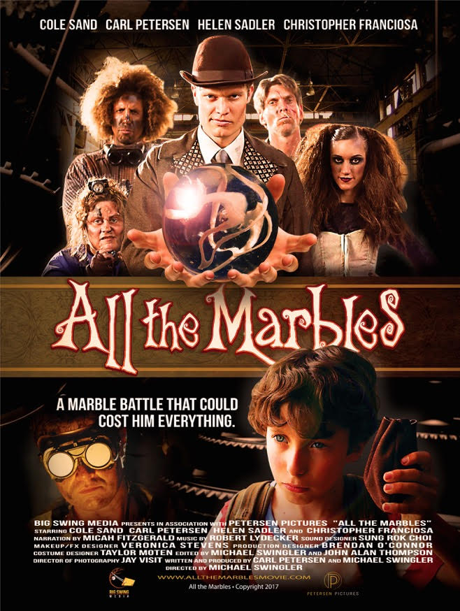 "All the Marbles" movie poster. (Courtesy of Carl Petersen '04)