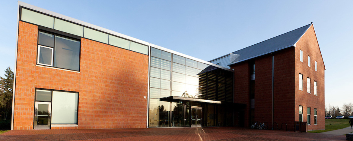 The School of Business is located in the Morken Center for Learning and Technology, PLU’s newest academic building.