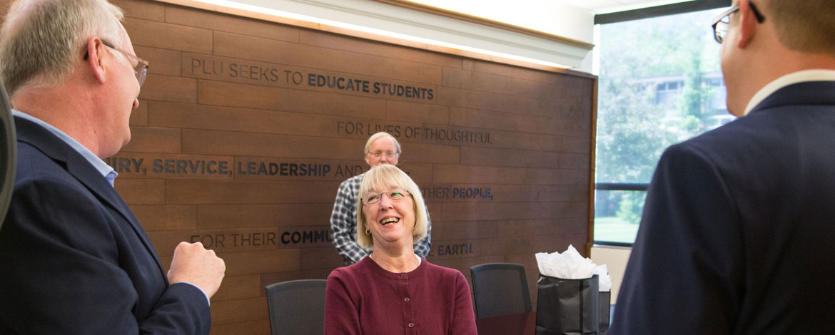 Sen. Patty Murray visits PLU campus