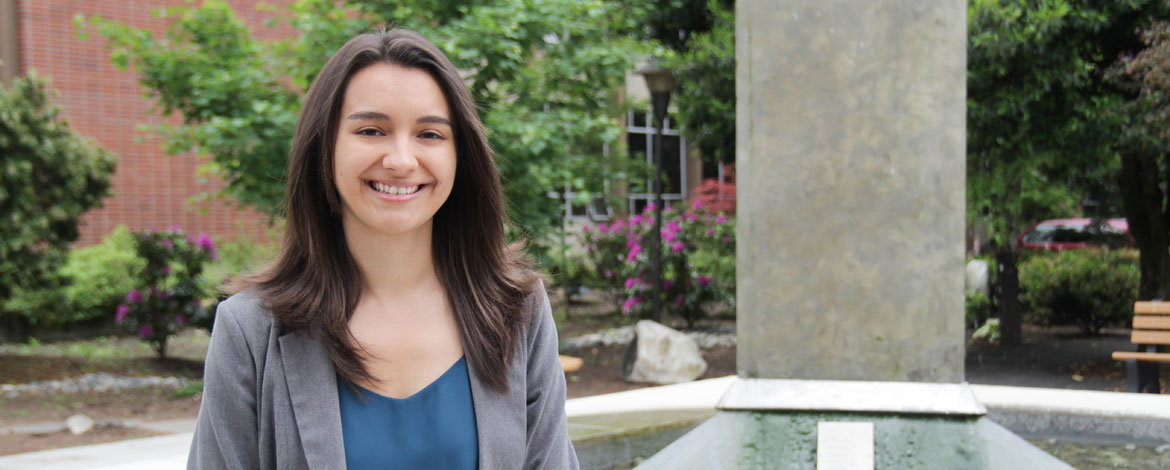 Tori Tori Sullivan '18 (Photo by Oliver Johnson '18/PLU)