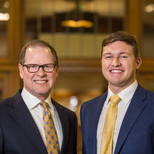 Michael Halvorson and Alex Lund