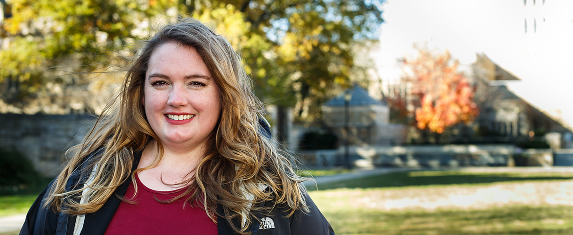 PLU alumna SarahAnn McFadden '11 is a post-doc researcher at the Yale Institute for Global Health, studying child vaccination rates. (Photo courtesy of Tony Fiorini)