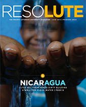 PLU ResoLute, Spring 2014 cover image