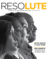 PLU ResoLute, Winter 2016 cover image