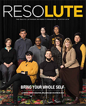 PLU ResoLute, Winter 2019 cover image