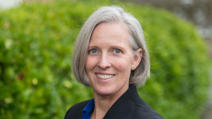 Portrait Headshot of Prof. Karen McConnell, kinesiology at PLU, Tuesday, Feb. 6, 2018. (Photo: John Froschauer/PLU)