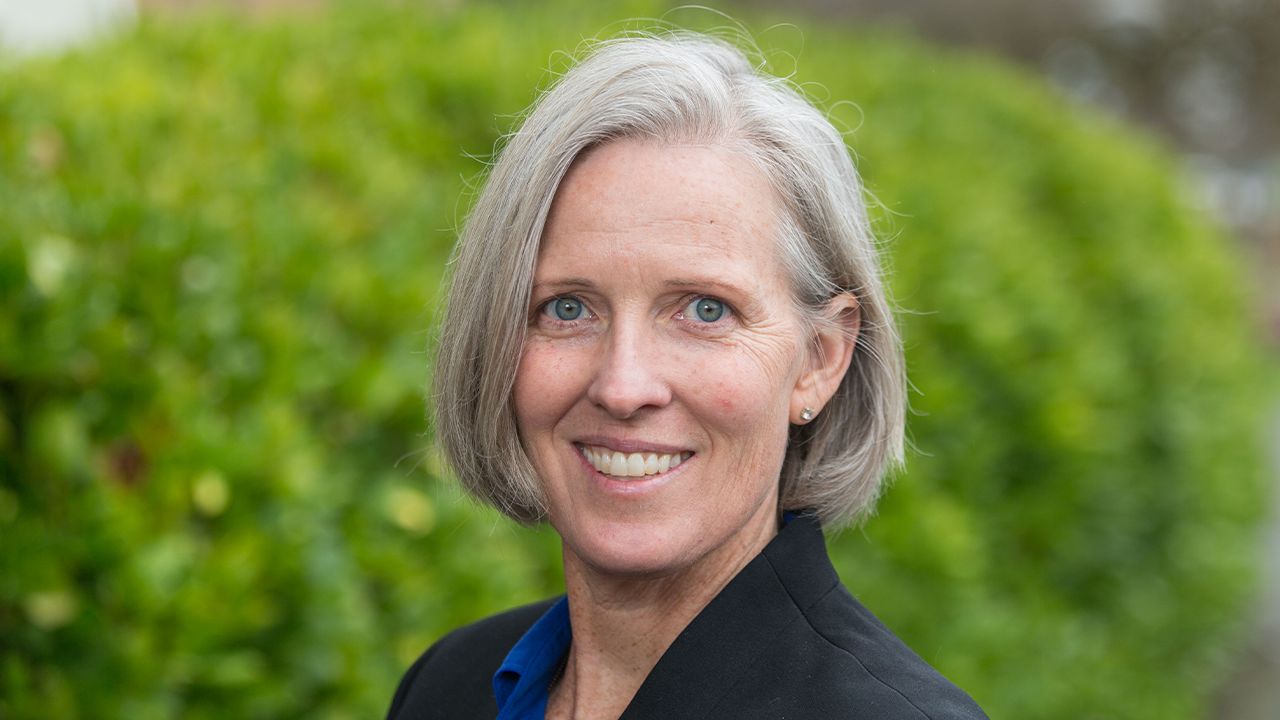 Portrait Headshot of Prof. Karen McConnell, kinesiology at PLU, Tuesday, Feb. 6, 2018. (Photo: John Froschauer/PLU)