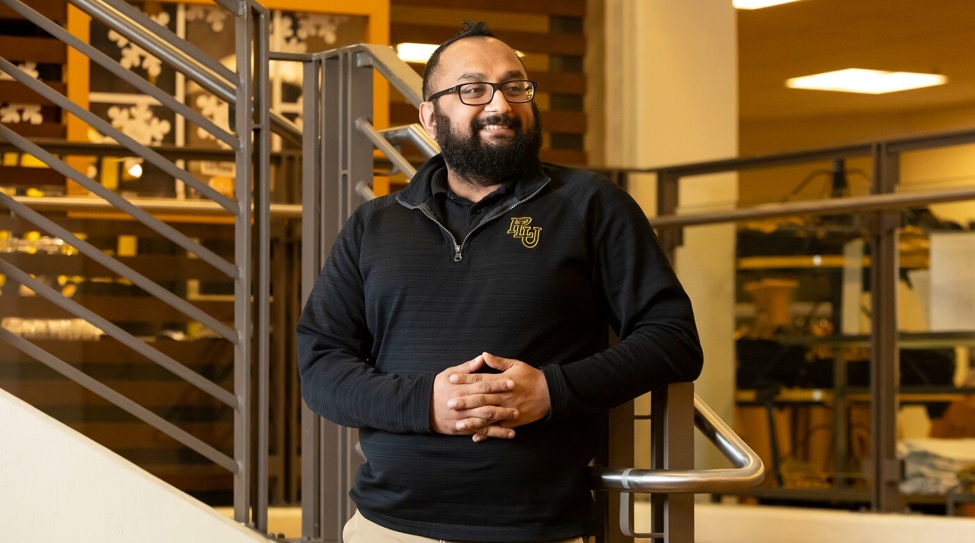 Dhaval Patel, associate director for Campus Life Operations (Photo by Sy Bean/PLU)