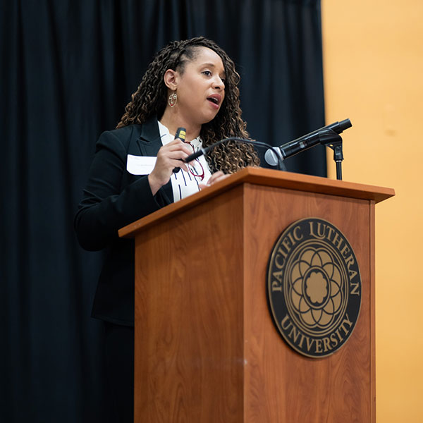 New York Times best-selling author Tami Charles delivered the 14th Annual Jolita Hylland Benson Education Lecture. Her lecture was titled “The Beautiful Mind: A Journey from Thought to Page.”