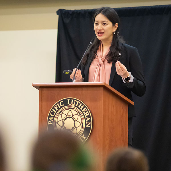 Johns Hopkins University research professor Glory M. Liu explored the legacy of Adam Smith’s ideas in American thought, politics, and culture during the 17th Dale E. Benson Lecture in Business and Economic History.