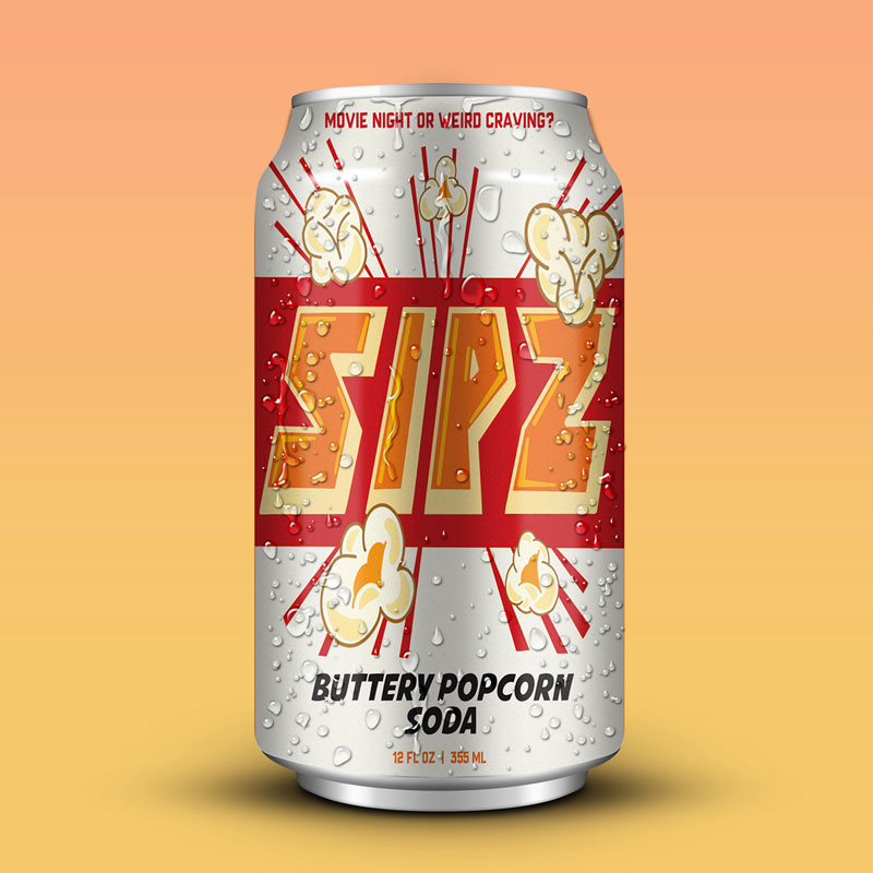 Buttery Popcorn Soda Buttery Popcorn Soda