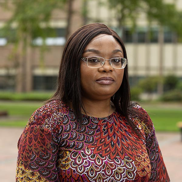 Lise Ekani, assistant professor of French and Francophone studies and global studies