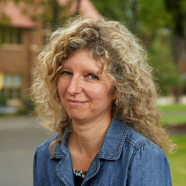 Rebecca Wilkin, professor of French and global and cultural studies