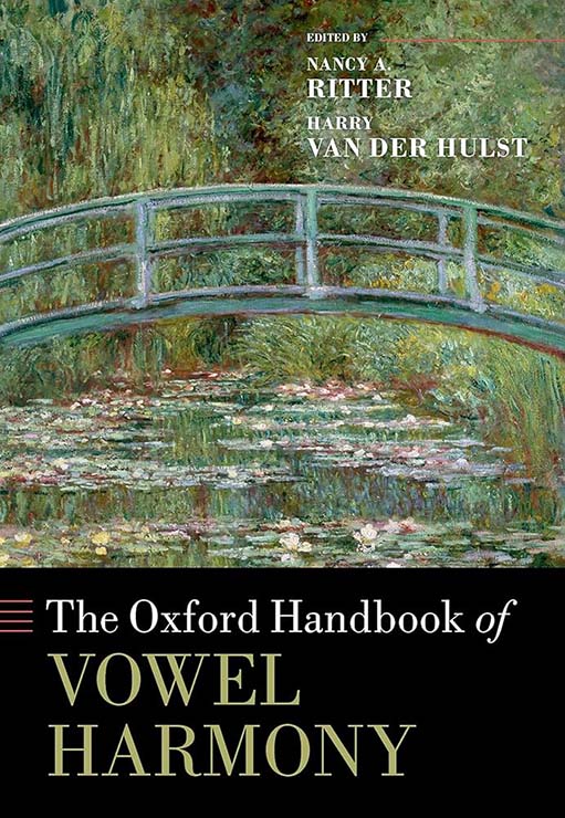 Book cover of “The Oxford Handbook of Vowel Harmony.”