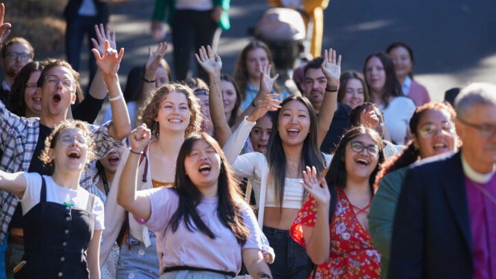 Convocation, start of a new academic year, Tuesday, Sept. 6, 2022, at PLU. (PLU Photo/John Froschauer)