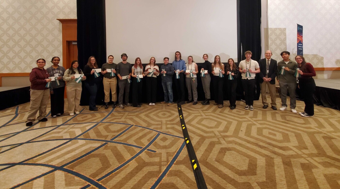 Group photo of Murdock Conference award recipients.