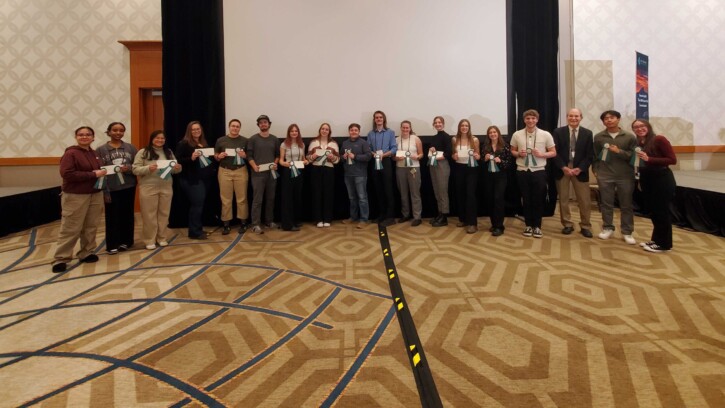 Group photo of Murdock Conference award recipients.
