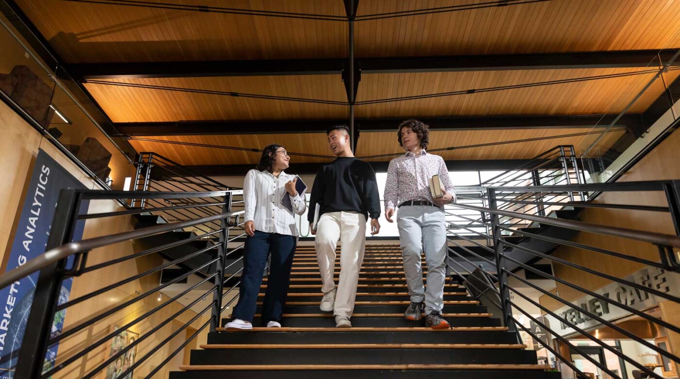 Morken Center for Learning and Technology, Wednesday, Oct. 5, 2022, at PLU. (PLU Photo / Sy Bean)