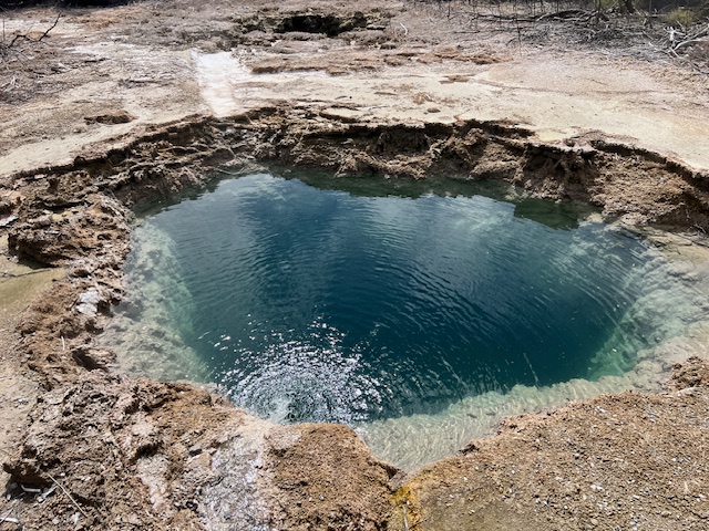 Geothermal hot springs closer to Taupō, New Zealand. Geothermal hot springs closer to Taupō, New Zealand.
