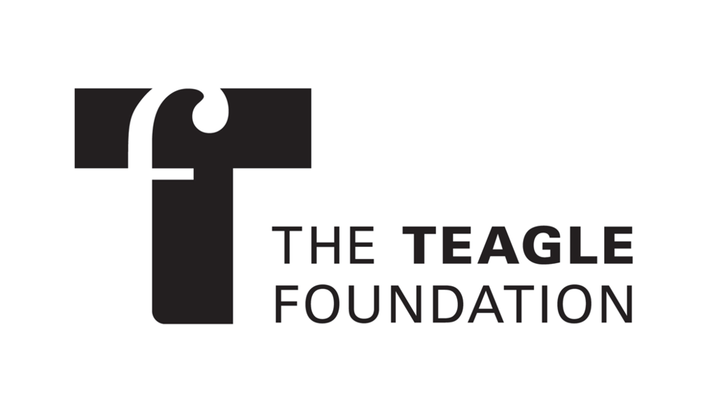 Logo for the Teagle Foundation.