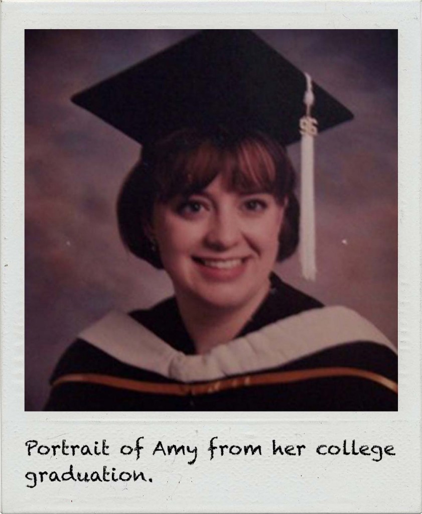 Amy's graduation portrait