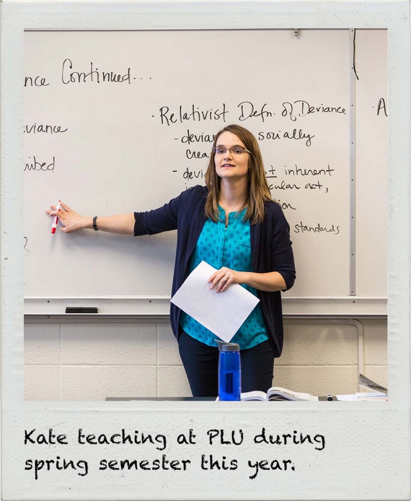 Kate teaching