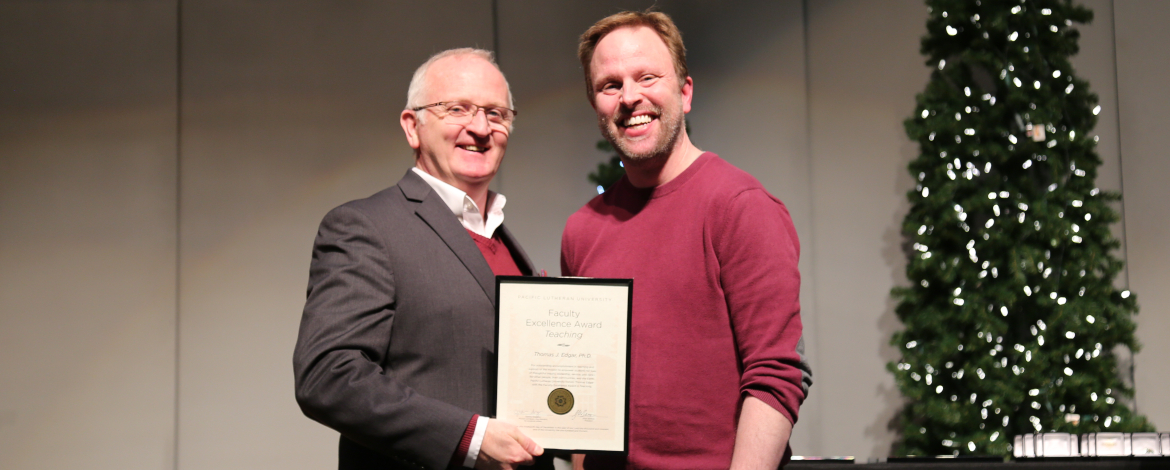 Tom Edgar with Allan Belton