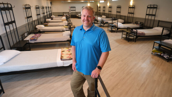 Duke Paulson at Tacoma Rescue Mission