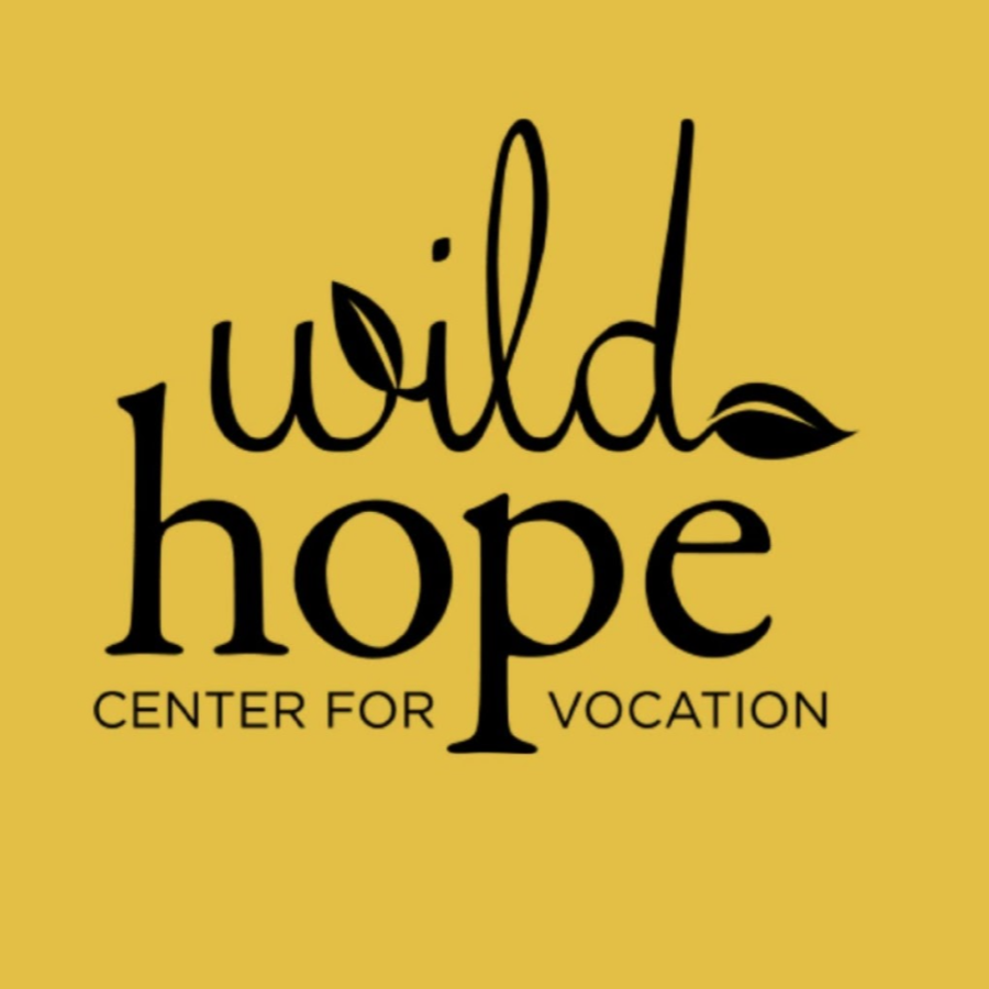 Wild Hope Center for Vocation Logo (on yellow background)