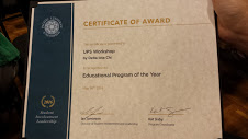 Delta Educational Program of the Year Certificate