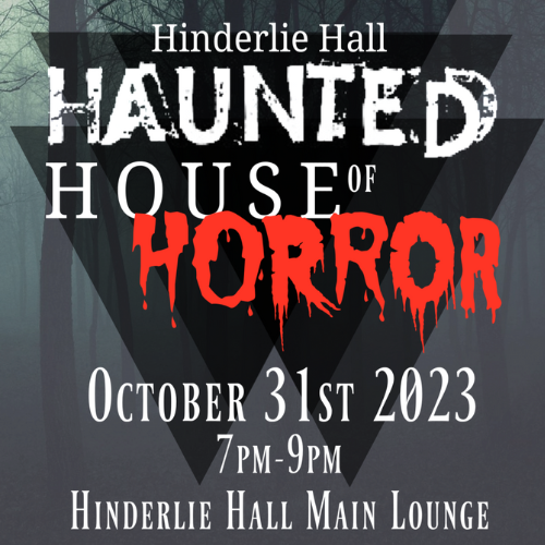 Hinderlie Haunted House Poster