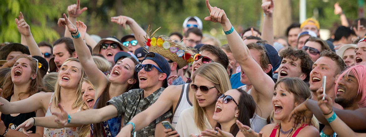 lollapluza crowd looking up at stage