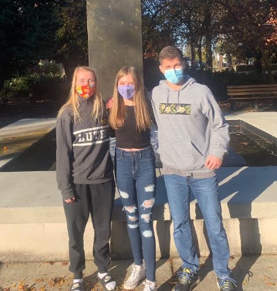 Final 2 Natalie (left), Calissa (middle), and Keegan (right)