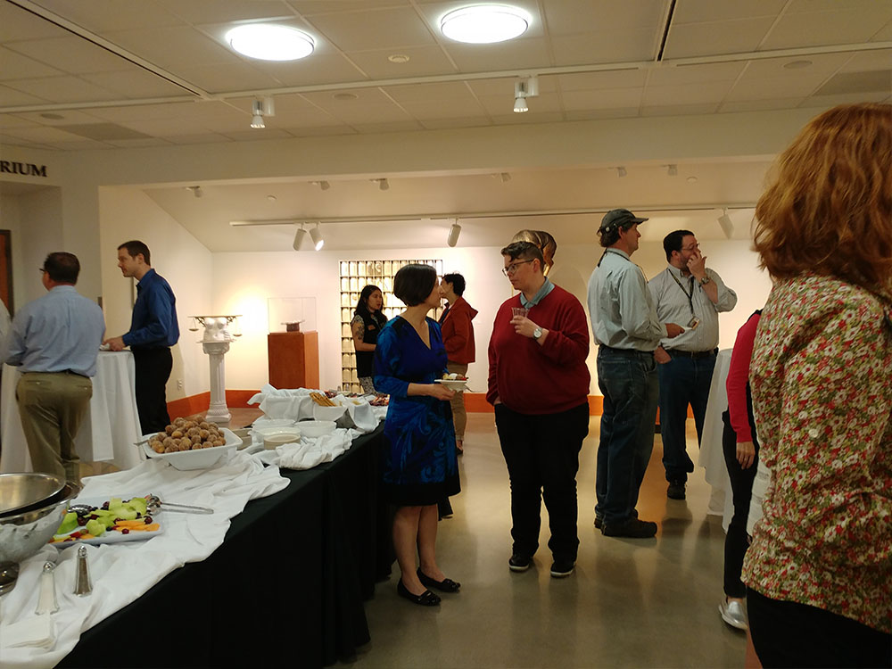 Staff enjoying an appreciation brunch