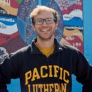 Shaun Antrim in a PLU jacket