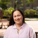 Angenette Pickett Call standing outside in Red Square