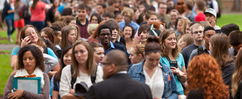 Fall Convocation at PLU Monday, Sept. 8, 2014. (Photo/John Froschauer)