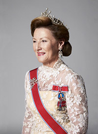 Her majesty Queen Sonja of Norway, Doctor of Humane Letters.