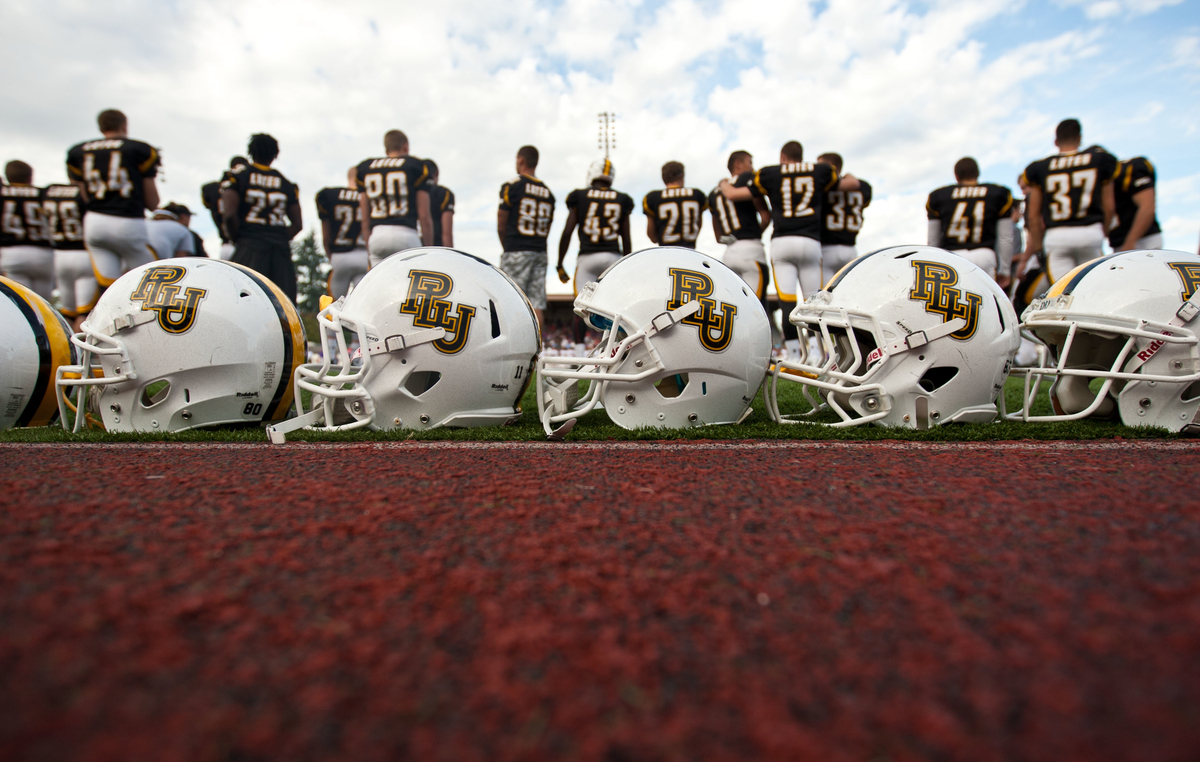 PLU Homecoming football game against Linfield at Sparks Stadium in Puyallup on Saturday, Oct. 4, 2014. (Photo/John Froschauer)