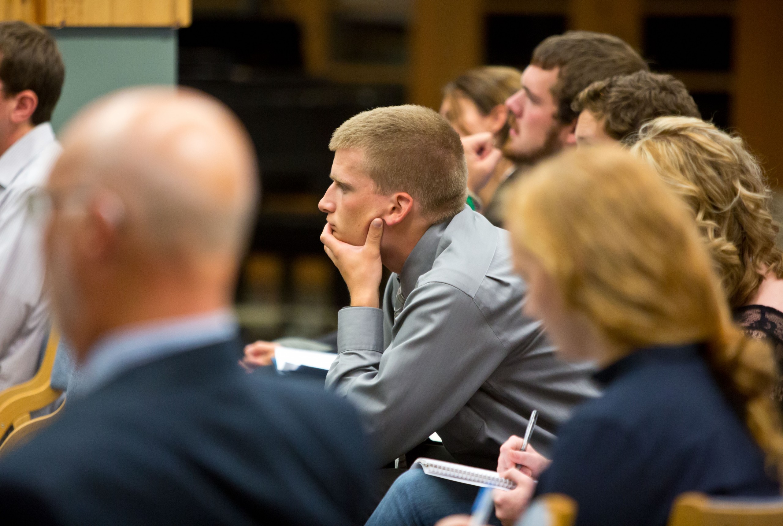 Lutheran Studies Conference at PLU on Thursday, Sept. 25, 2014. (Photo/John Froschauer)