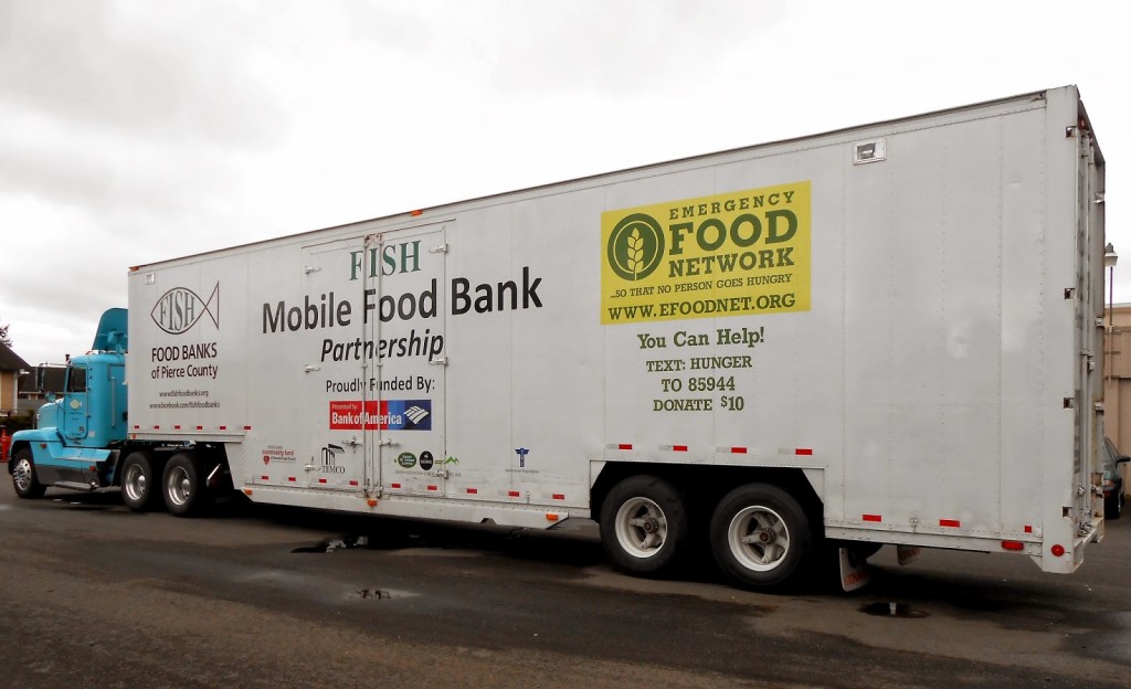 Mobile Food Bank Truck
