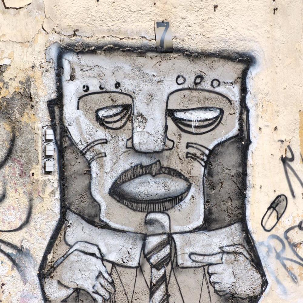 photobyLyJ photo by LyJ - painting of man on side of building