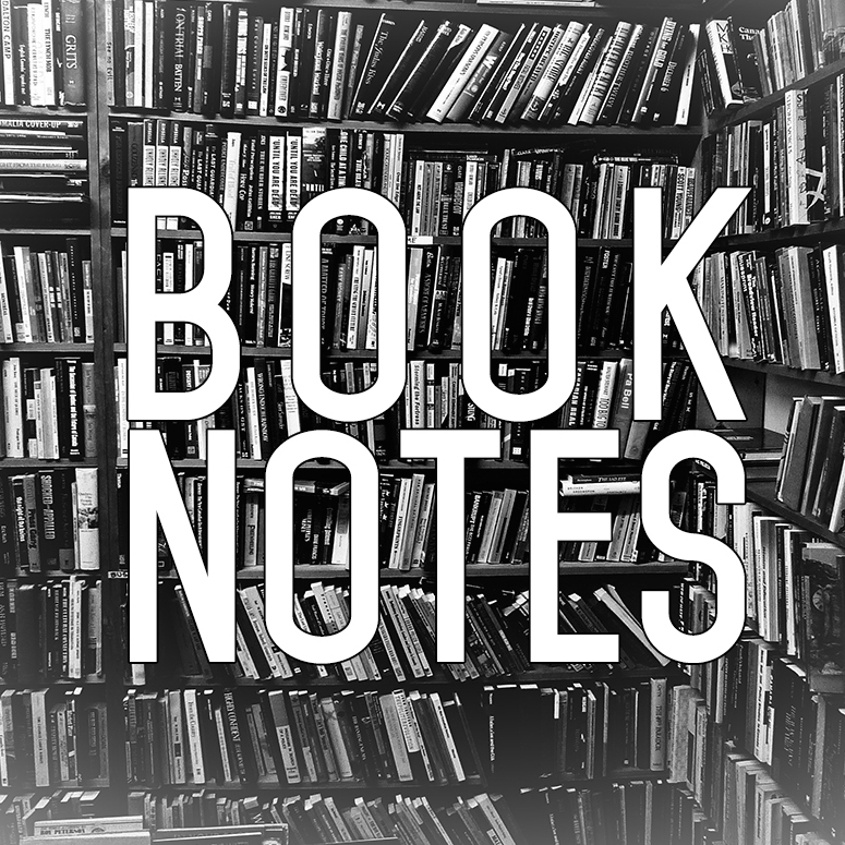Book Notes - books on shelves