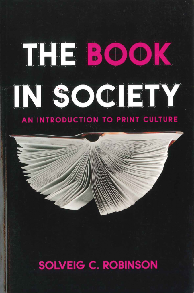 The Book in Society by Robinson book cover